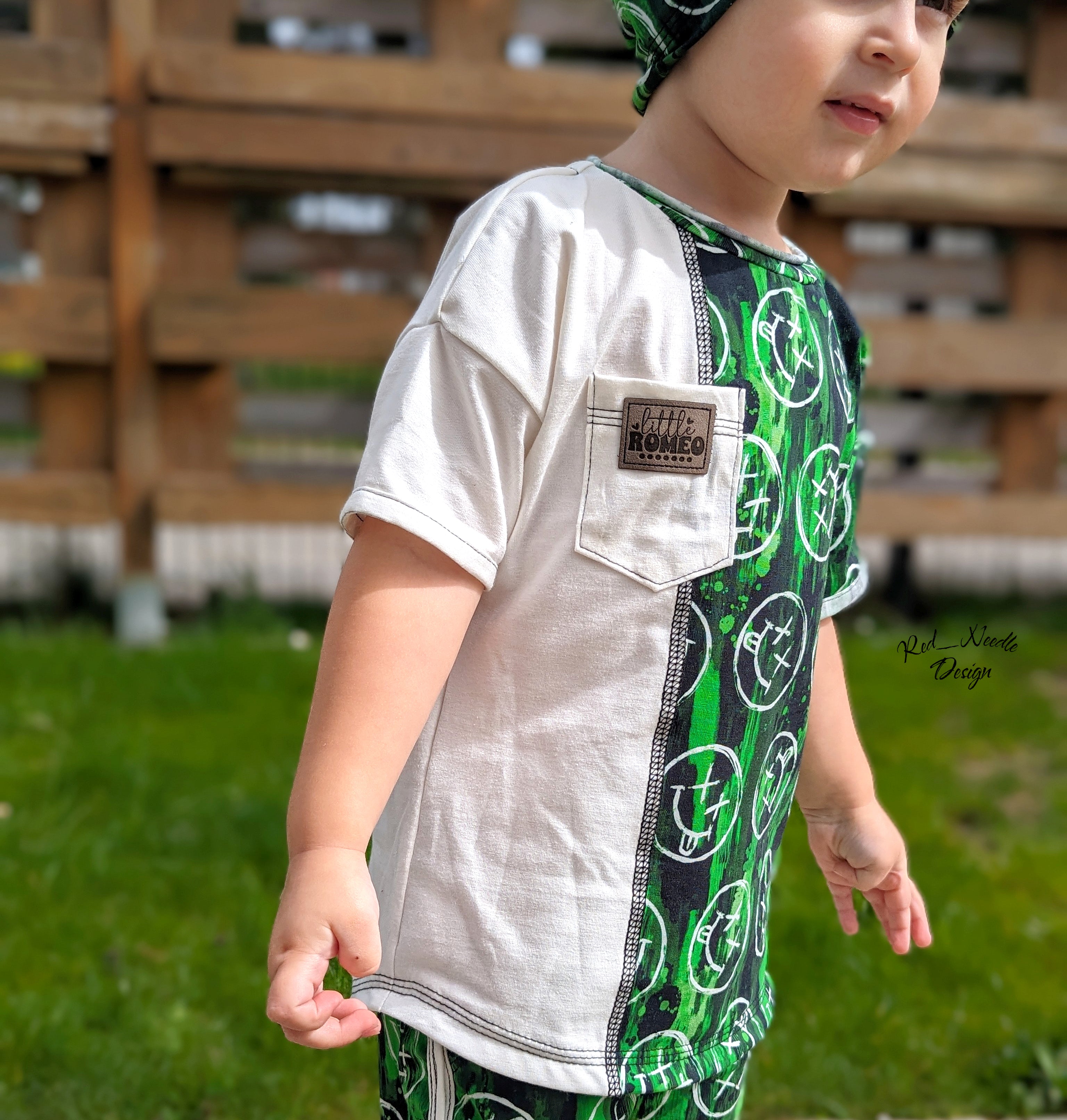 Grüne Smileys Grunge Dauervorbestellung